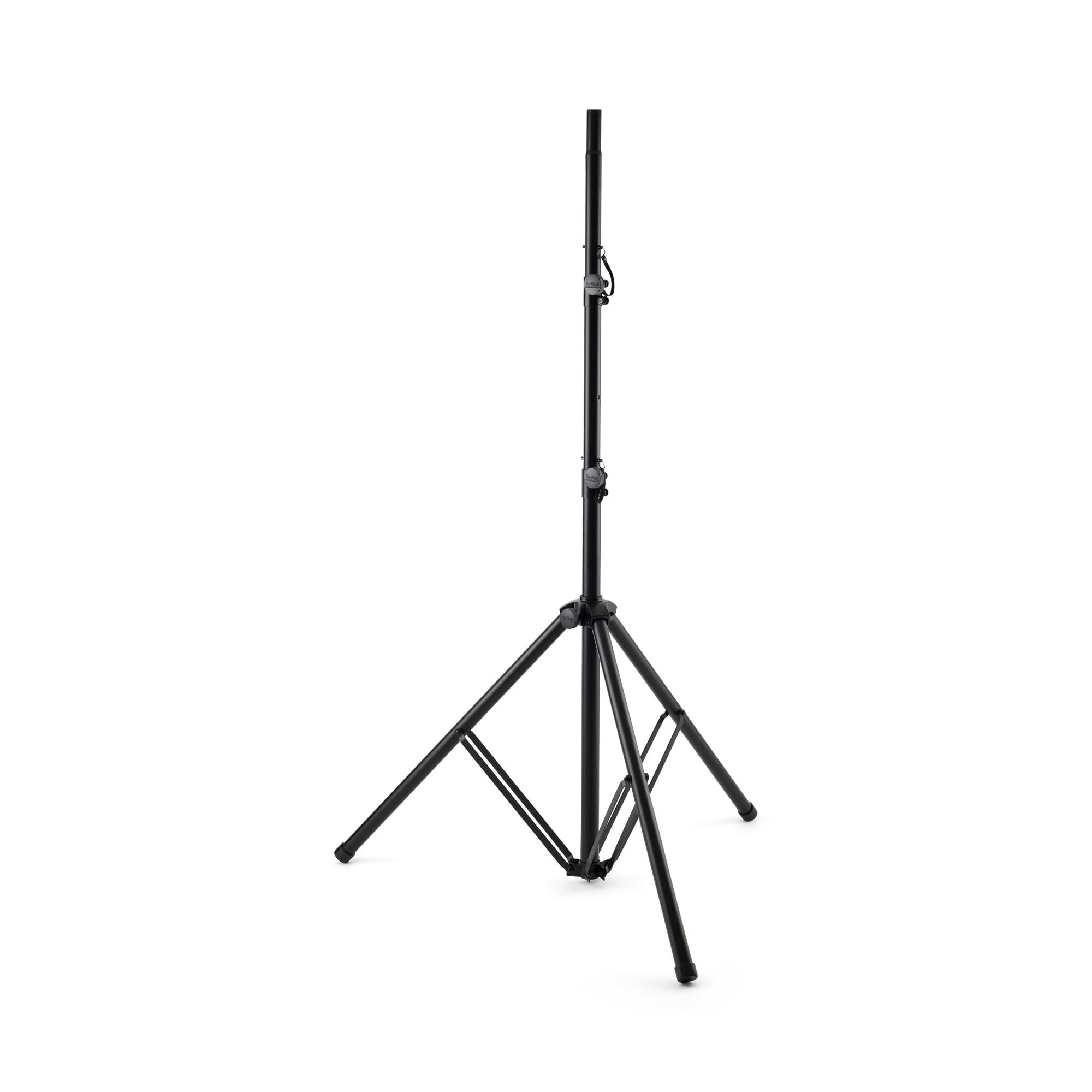 On-Stage Production-Grade LS-SS7770 10' Lighting/Speaker Stand (Folding,Portable Tripod PA Loudspeaker Pole, Adjustable Height, Overhead Tower,Nonslip Rubber Feet,Steel and Aluminum,Black)