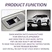Front Rear Passenger Side Power Window Switch, Replace OE 84810-12080, Compatible with Toyota Tundra Sienna Solara Matrix Corolla 4Runner RAV4 Tacoma 1993-2011, Scion xA xB tC, Geo Prizm