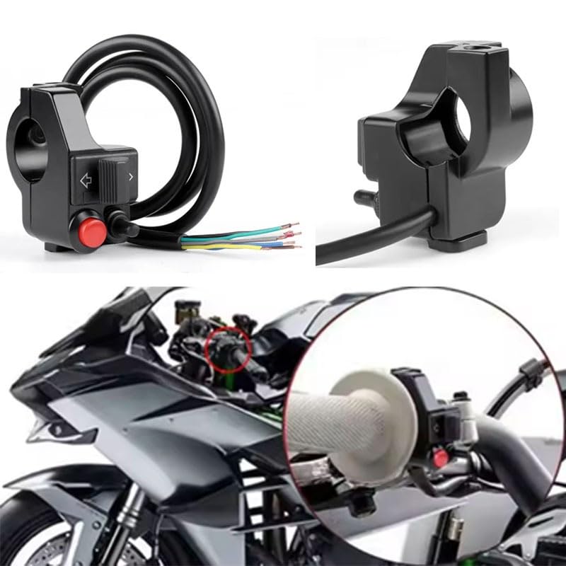 Interruptor de motocicleta para solucionar fallos de luces y bocina en manillar de moto cross 2