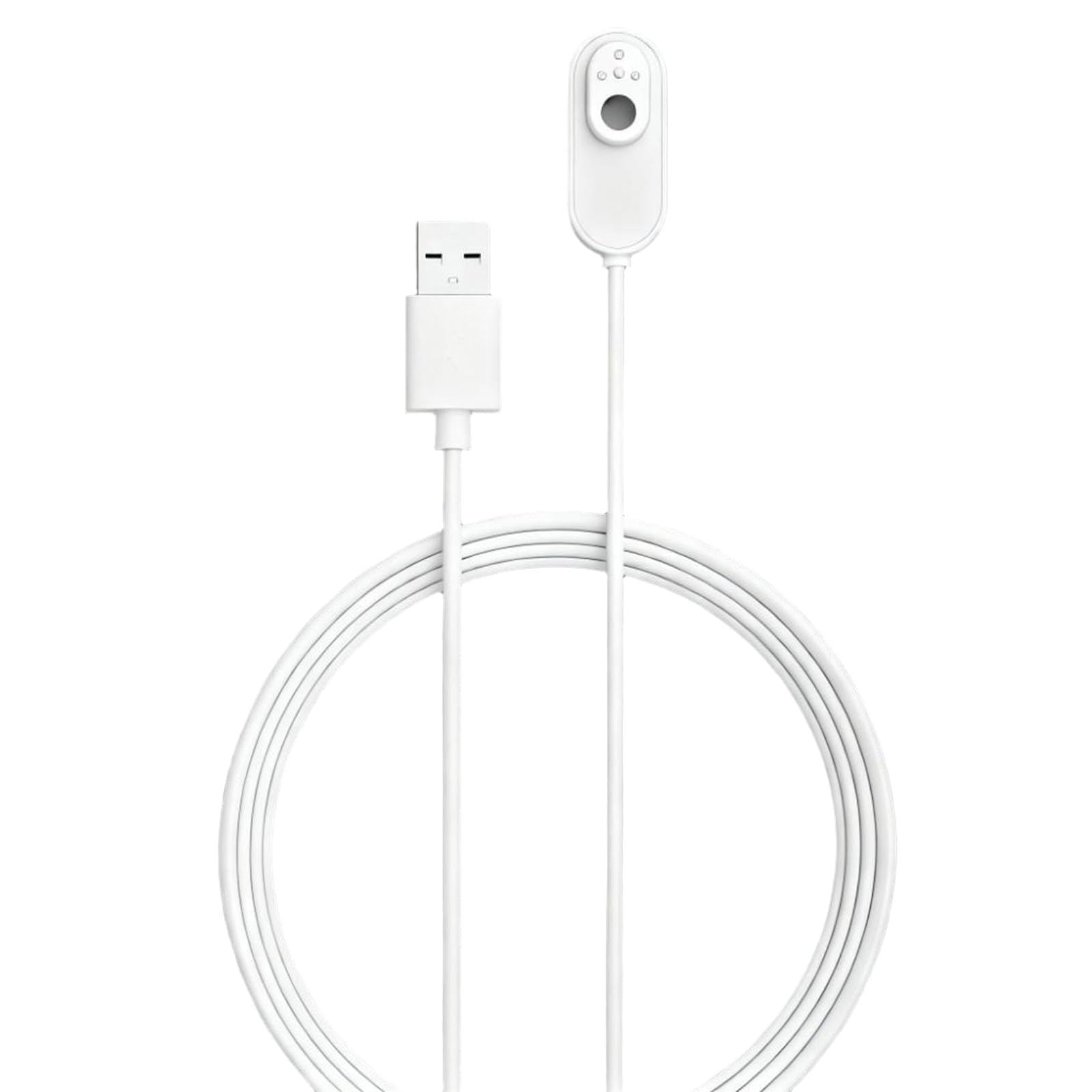 10-ft. da Esterno Cavo di Ricarica Magnetico Compatibile con Arlo Ultra 1, 2, Pro 3, 4, 5, 2K - Cavo Bianco di Alta Qualità per una Ricarica Efficiente e Sicura