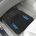 FANMATS NFL - Carolina Panthers 2 Rear Seat Utility Mats | Black | 14