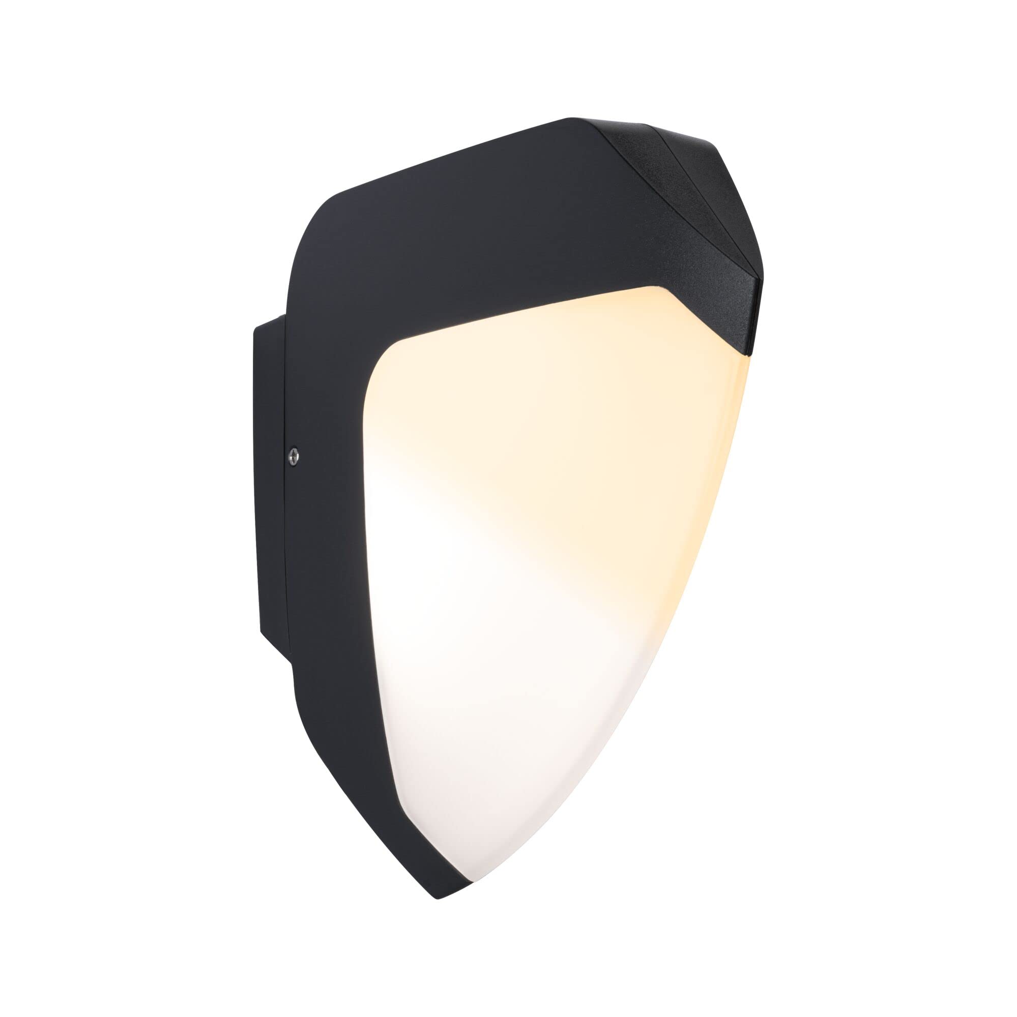 Paulmann 94516 LED outdoor luminaire wall luminaire Ikosea seawater resistant IP44 dusk/motion sensor warm white outdoor 3000K