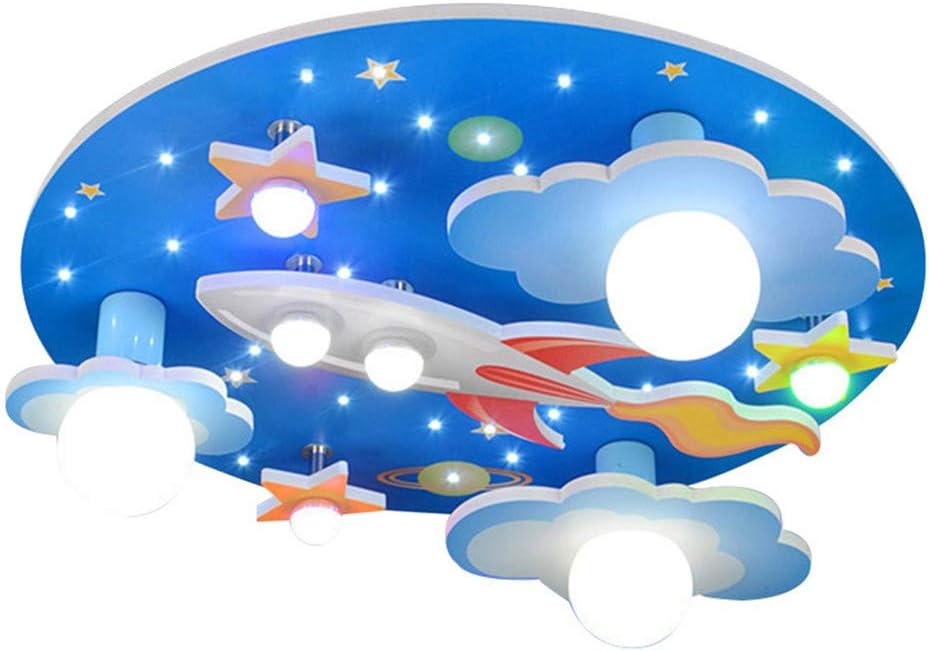 COCOL Child Room Ceiling Light Universe Stars Children's Room Ceiling lamp with led White Light lamp Bedroom Environment for Boys and Girls Cartoon 610 * 610 * 190mm
