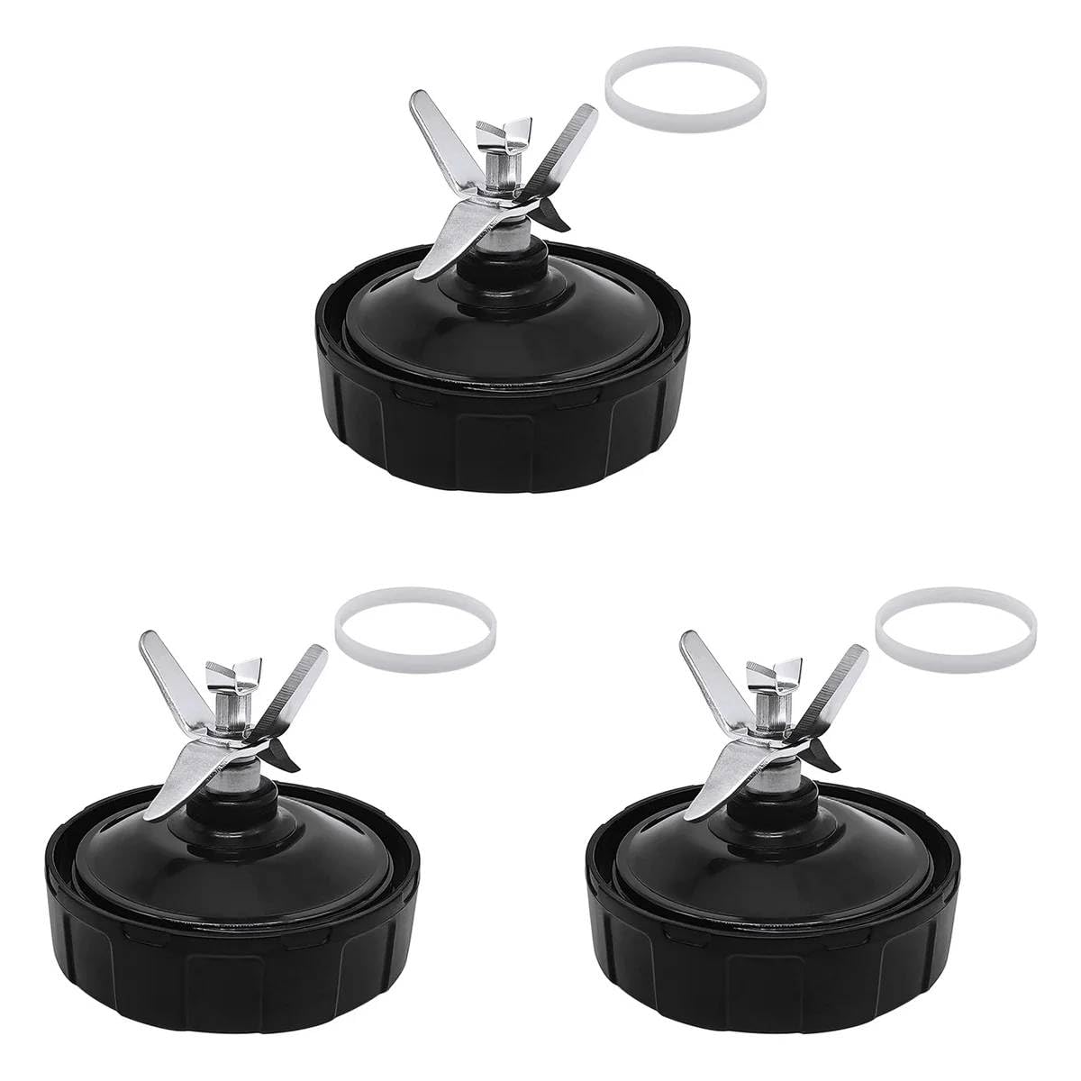 SHIPLORD® High-Performance Blender Blades - 7-Fin Extractor for Smoothies Soups & More - Easy Replacement for Nutri Ninja Blenders-image-4
