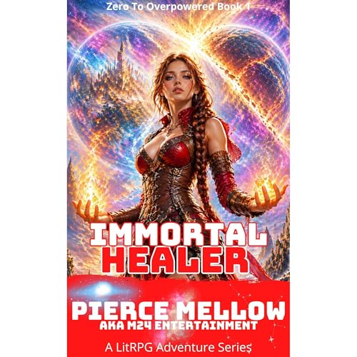Immortal Healer Zero To Overpowered Book 1 Audiobook By Pierce Mellow cover art