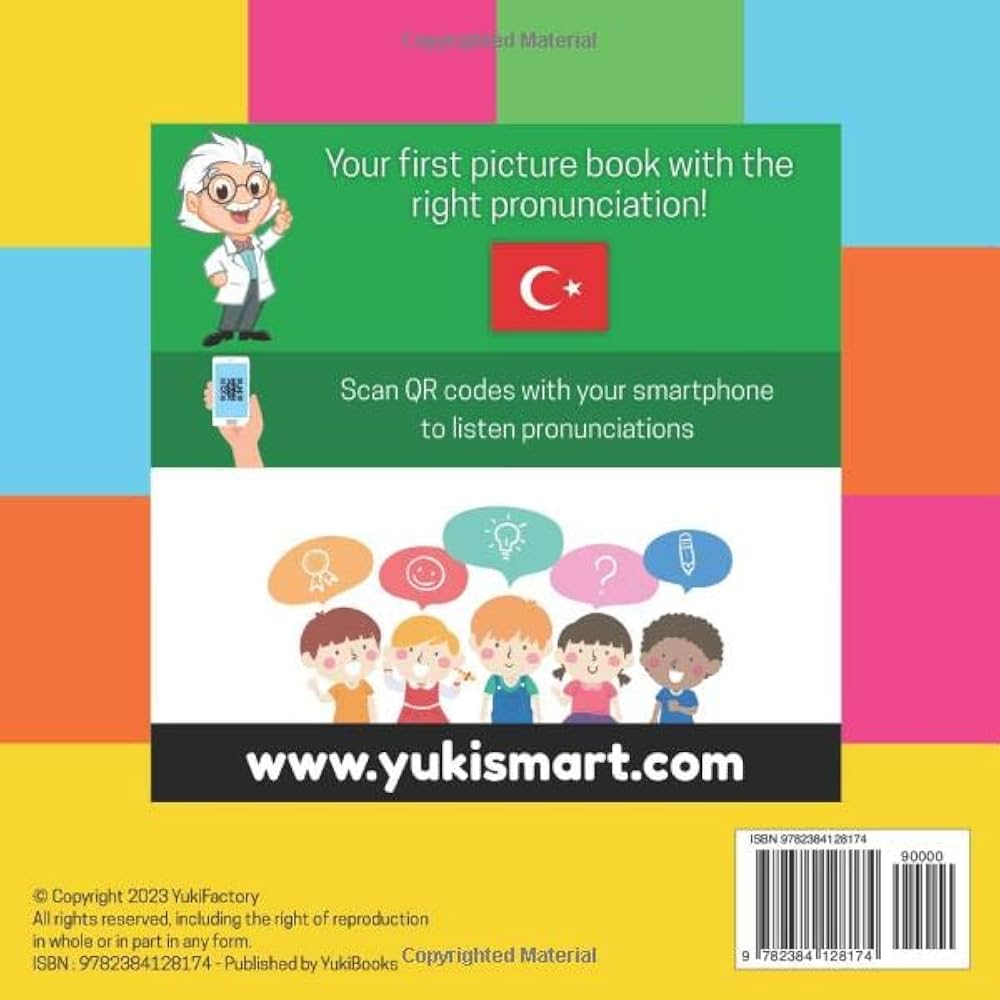 100 opposite words in turkish: Bilingual picture book for