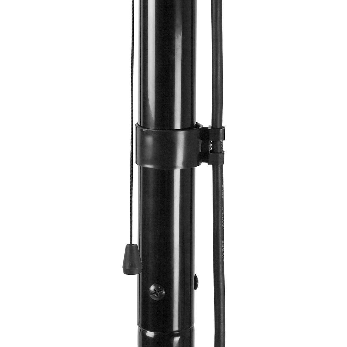 Riscaldatore da Patio | 1500 W | 1 Impostazione del Calore | Protezione da ribaltamento | IP34 | Nero