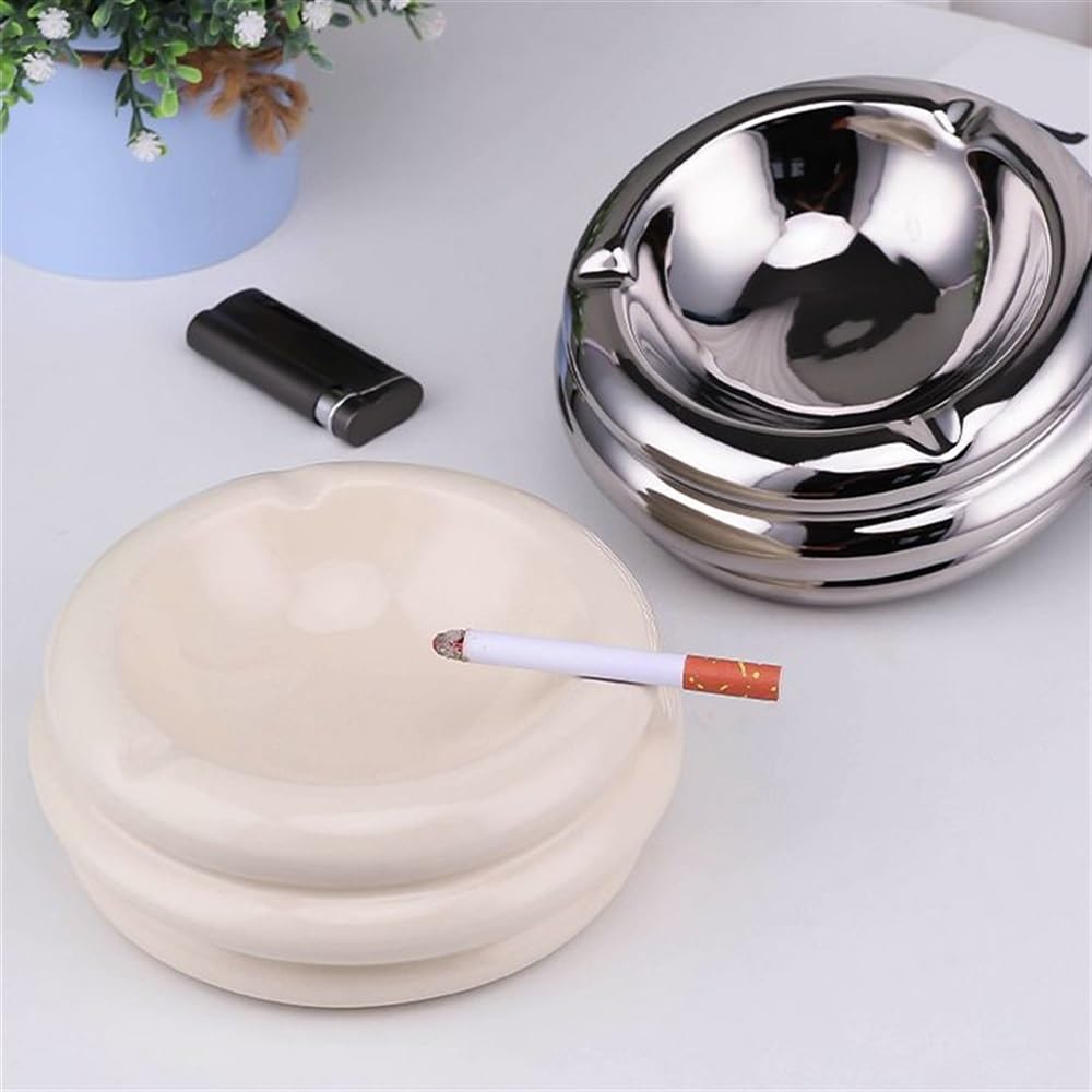 Ashtray Ornamenti Tavolo da tè Posacenere in ceramica decorativo soggiorno in a spirale Caffetteria for sigari