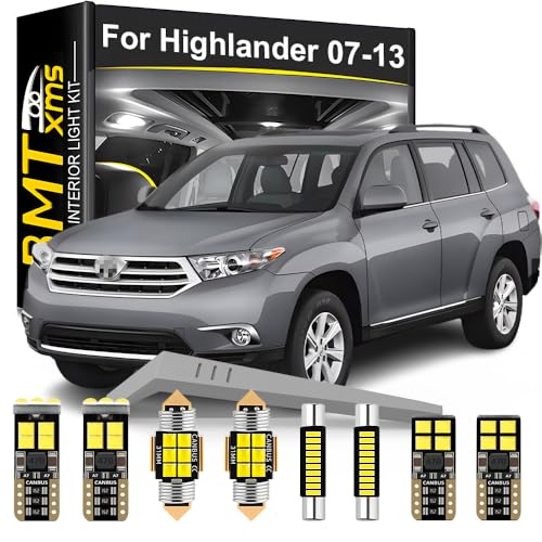 Kit de luz LED interior para Toyota Highlander 2007-2013 miniatura 1