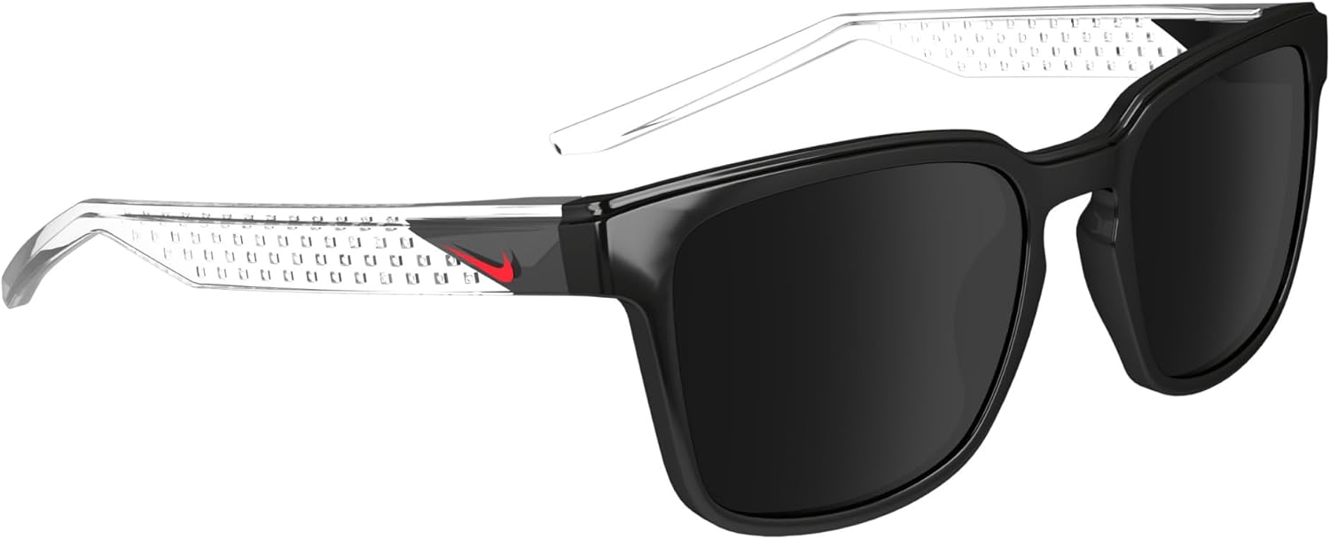 Nike Men's Sunglasses NIKE LIVEFREE ICONIC - Black/Grey with Dark Gray Lens