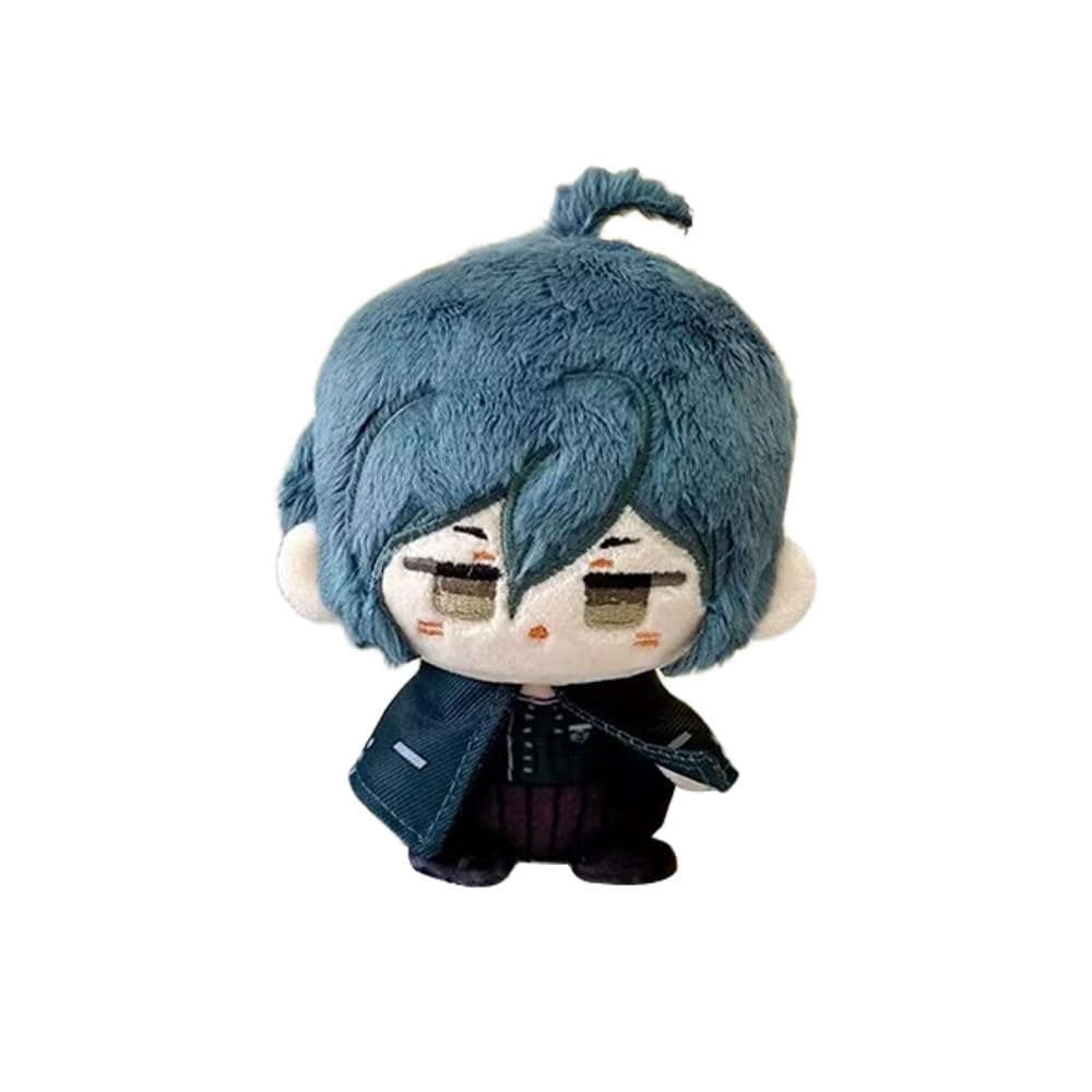 Zhongkaihua Saihara Shuichi Plush Pendant 12CM Saihara Shuichi Figure Pillow Anime PP Cotton Cushion Soft Stuffed Furry Car Bag Home Sofa Decoration For Fans — image 1