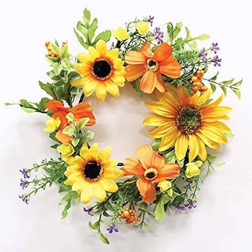 A Cheerful Giver Small Wreath Candle Ring Spring