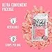 SOUR STRIPS Pink Lemonade Flavored Candy | Deliciously Chewy Belts Vegetarian Candies, 12 per Pack, 2 Pack