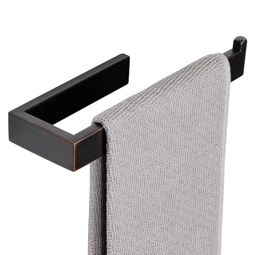 Sayayo Towel Ring for Bathroom, Oil Rubbed Bronze Towel Bar