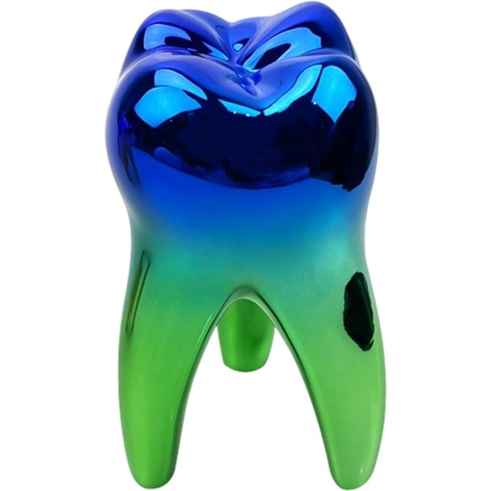 Sculpture en forme de dent originale, objet d'art haut de gamme