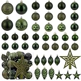 Christmas Ball Ornaments - 43pcs Shatterproof...