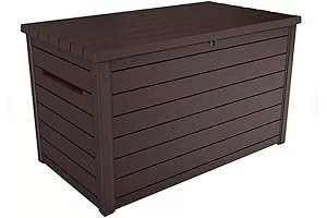 XXL 230 Gallon Plastic Deck Storage Container Box