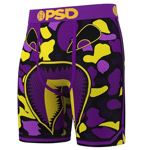 PSD Mens Travel Los Angeles LA Boxer Briefs - 7 Inch Inseam Breathable and Supportive Men's Underwear with Moisture-Wicking4