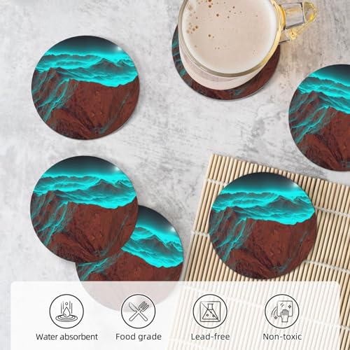 Dessous de verre absorbant en céramique pour protéger vos tables
