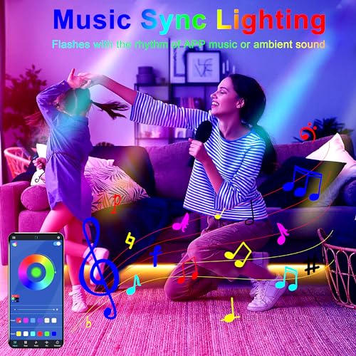 Tira LED RGB+IC COB 3m 1728 LEDs Control Bluetooth miniatura 4
