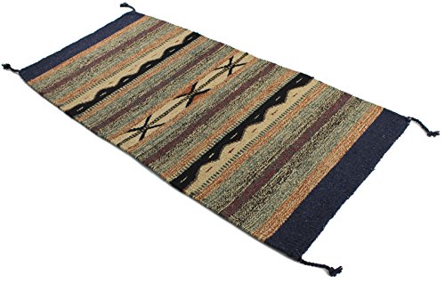 Tapete decorativo boho azteca 40x20 pulgadas miniatura 1