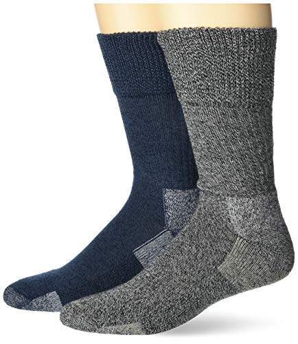 Dr. Scholl's Men's American Lifestyle Collection Blister Guard Casual Crew Socks, Multi-Colored, Shoe Size: 6-12