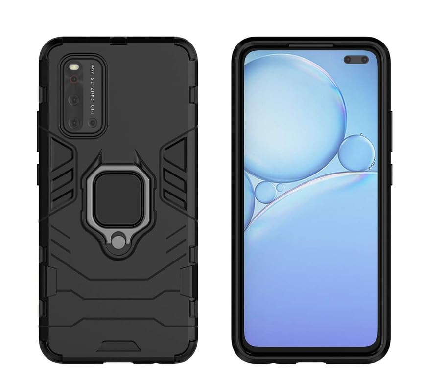OneLike 360° Rugged Armor Shockproof Slim Drop Full Body Protection Robot Ring Phone Back Cover for vivo 1933 / vivo V19 - Black (B0CKLTK7PN) Amazon Price History, Amazon Price Tracker