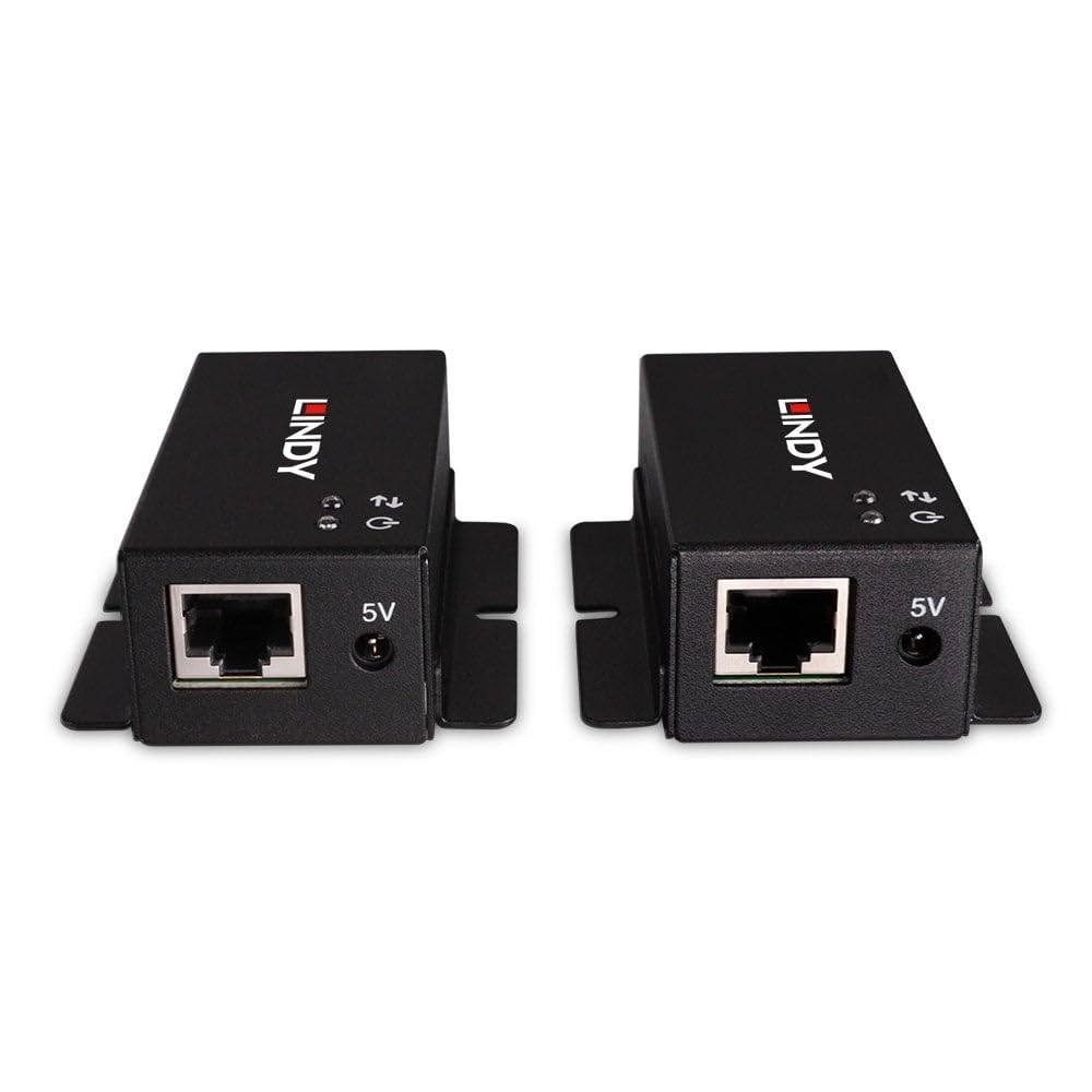 LINDY 43386 Estensore a 2 porte USB 2.0 da Cat.6 a 50 m