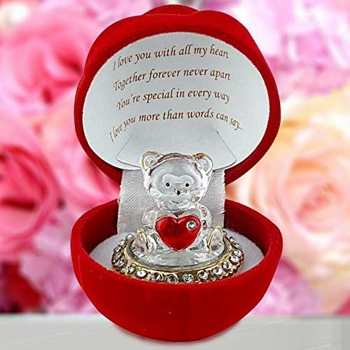SAFRI Red Rose Teddy Bear Gift GF BF Girlfriend Boyfriend Husband Wife Anniversary Birthday Xmas Christmas valentine's day Present