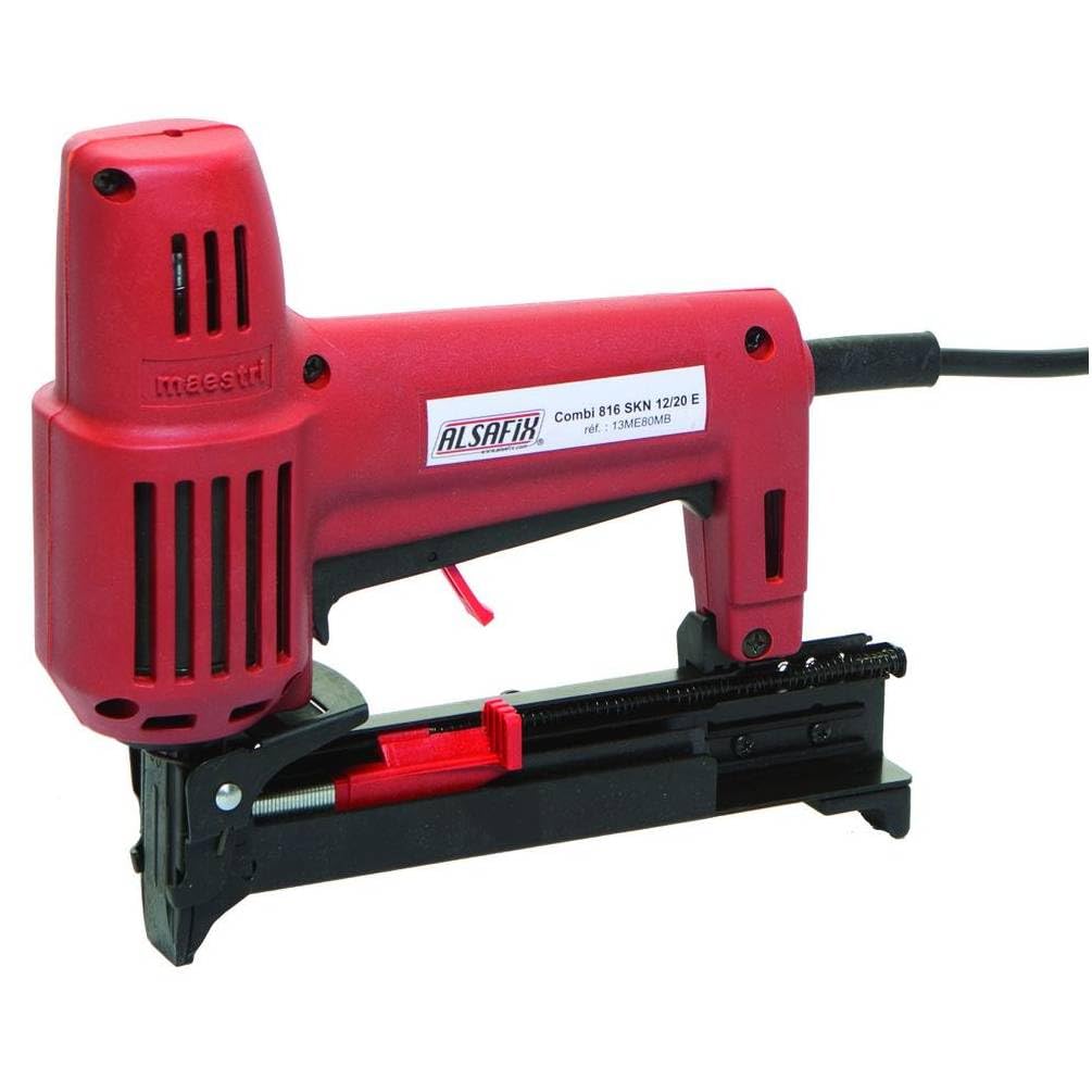 Grapadora eléctrica 230V 2300W D-Work clavadora combinada Combi 816 Skn 12/20 E