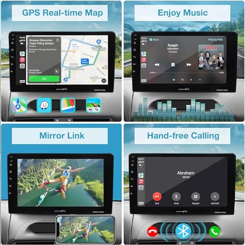 Image of Nippon NDROID 9PRO(T) with T-Link 2 /32 GB Wireless Apple Car Play and Android Auto with 9 Inch High Touch Panel Android 10.1, IPS Display, Bluetooth, WiFi, GPS, 40 Skin Included