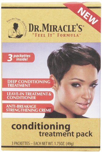 Dr. Miracle's Deep Conditioning Treatment Pack, 1.75 Ounce, 871240