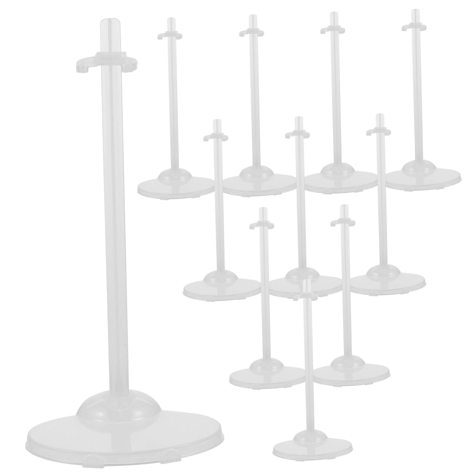Vaguelly Sturdy Doll Holding Stand Set 15pcs Doll Support Bracket for Display Boys and Girls Accessory