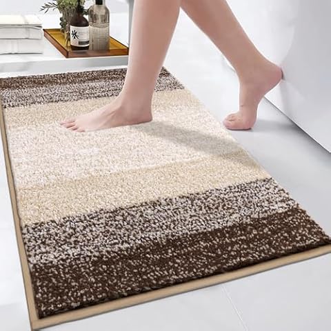 Enyhom Large Non-Slip Bath Mat Rug Cover