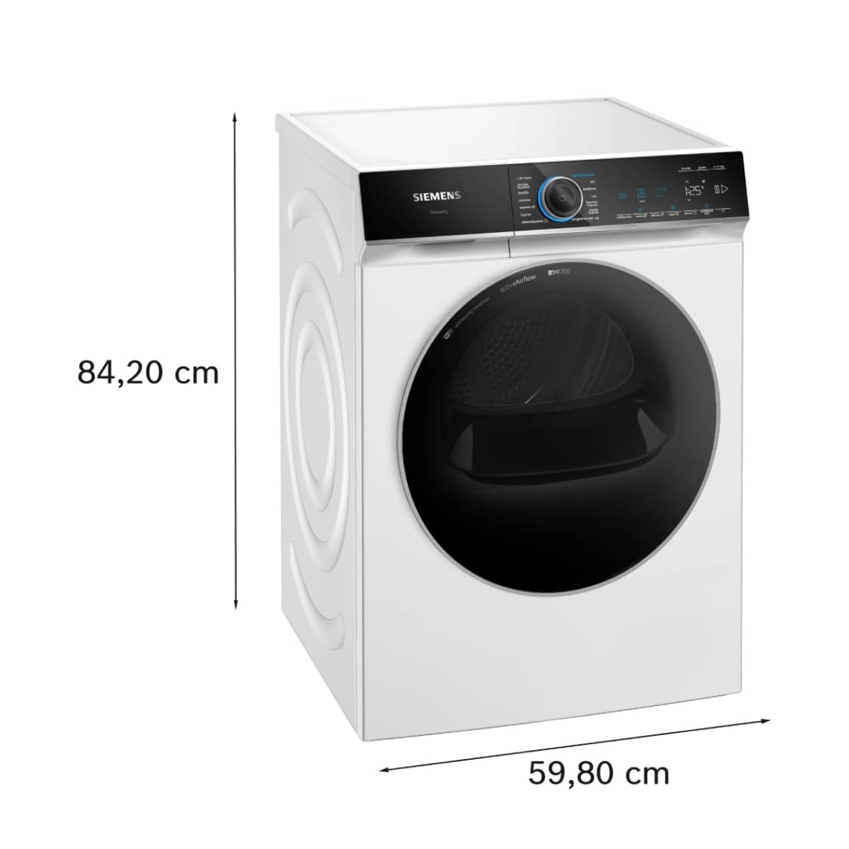Máquina de Secar Ropa Siemens iQ700 9Kg Blanca - WR47B2D0ES