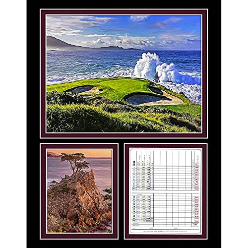 Amazon.com: Pebble Beach Golf Links Wall Art - 7th Hole Impressionism ...