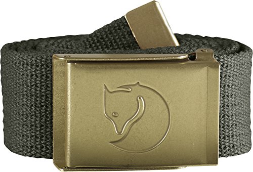 Fjällräven Unisex Canvas Brass Gürtel, Grau (Mountain Grey 032), 120|#692 (Einheitsgröße)