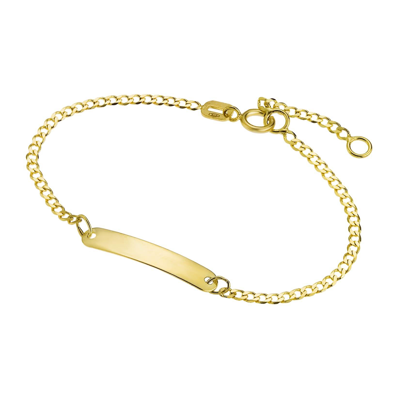 Time RoaD Esclava Oro Bebé de 9K Bebé FG00020/14 | Pulsera Bebé Oro - Ideal para Regalo de Bautizo, Cumpleaños