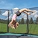 Trampoline Pro 14ft & 15ft Universal Trampoline Net Replacement, Safety Enclosure Net for 6 or 8 Straight/Angled Poles, 14ft & 15ft Round Frame (14ft Universal Net)