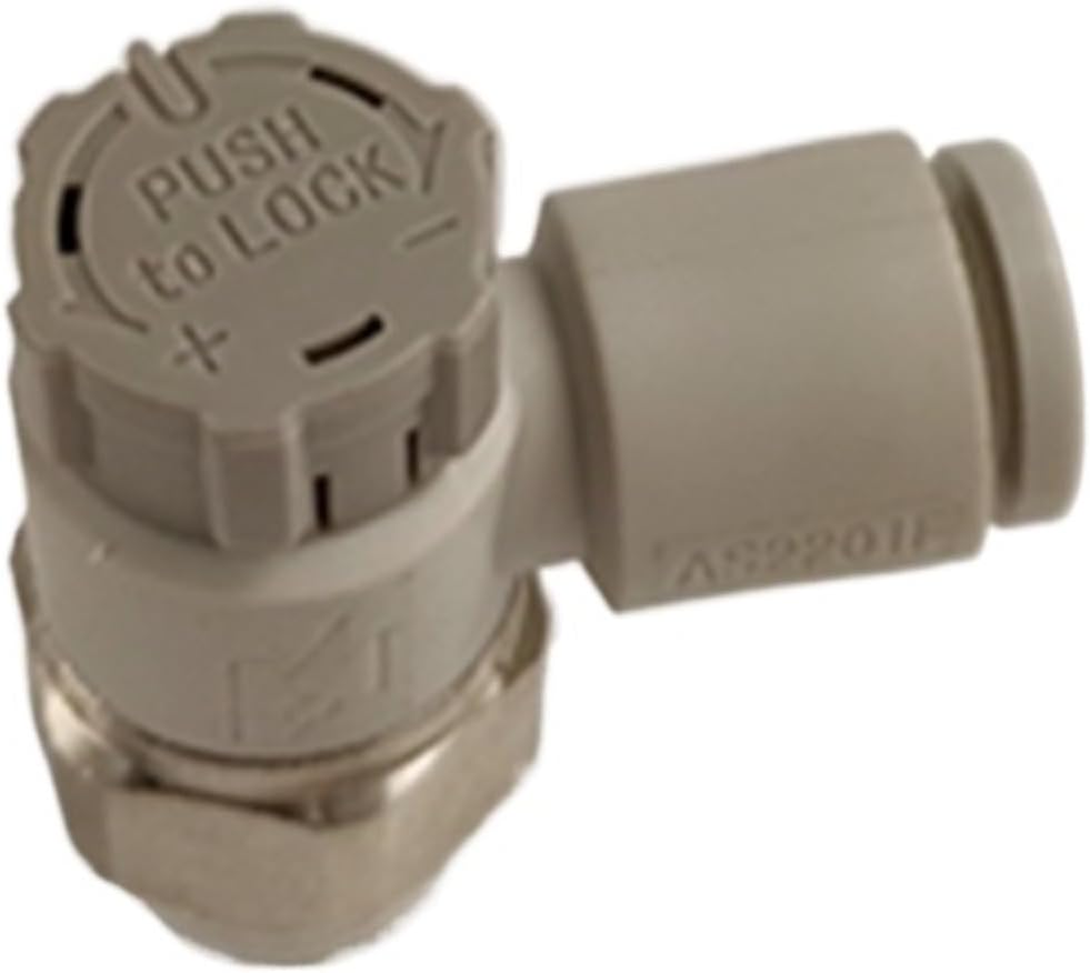 1pcs Speed Controller with One-Touch Fitting AS AS1201F AS1211F AS2201F AS2211F AS1201F/AS1211F-M5-04A/06A AS2201F-01-04SA/06SA/08SA(AS2201F-01-08SA)