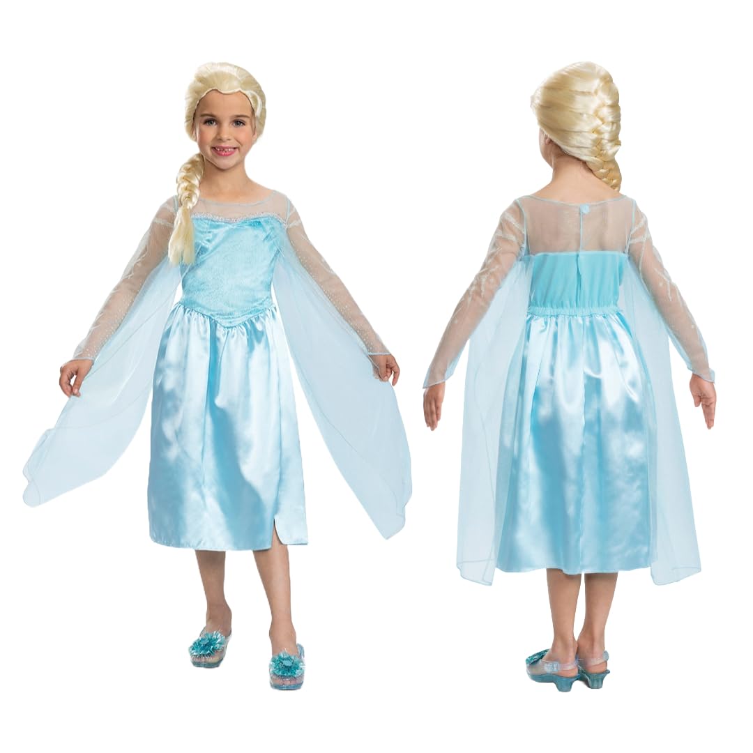 Disguise Frozen Elsa Costume (5-6YR)
