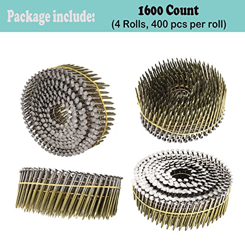 Bootop Pin 112092-15D Siding Nails 1-1/2-Inch X .092-Inch 15-Degree Collated Wire Coil thumb #5