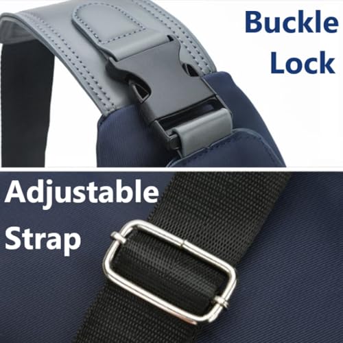 Sling Backpack with USB Charging Port, Chest Bag Crossbody Daypack Shoulder Bag for Women & Men, Hiking, Cycling, Travel #2 Blue4