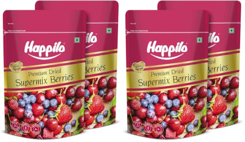 Image of Happilo Premium International Supermix Berries, 200g (Pack of 4)