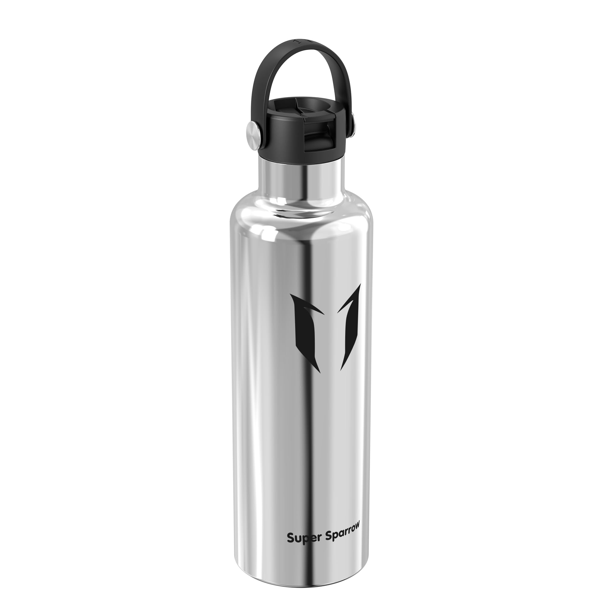Super Sparrow Borraccia Termica, Acciaio Inox Bottiglia Termica - 350ml, 500ml, 750ml, 1L, 1.2L - Senza BPA Borracce, Borraccia Bambini per Scuola, Sport, Campeggio, Yoga, Palestra, Ciclismo