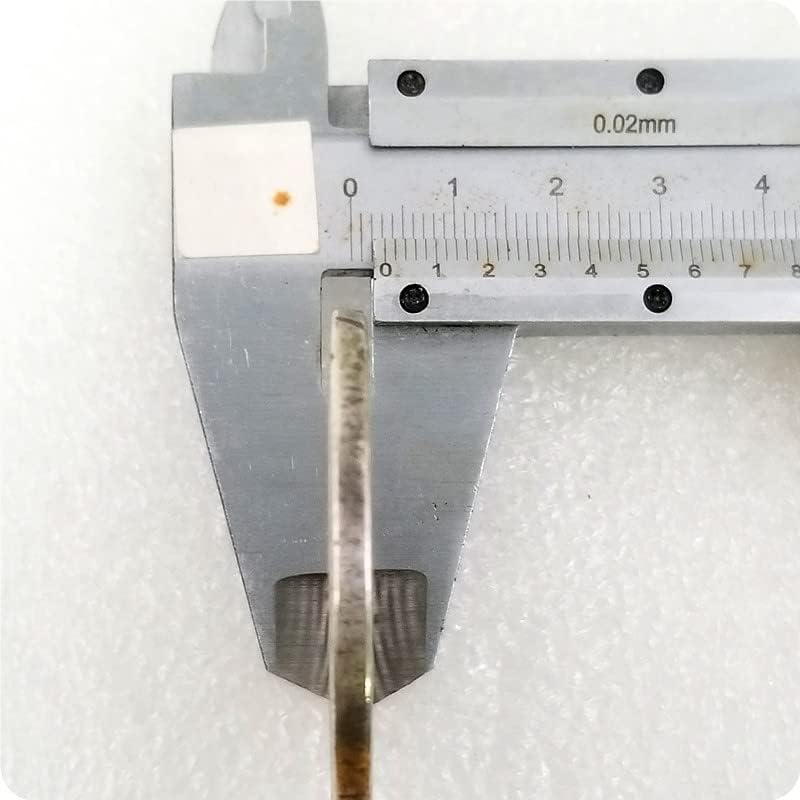 Miniatura 5 de LAOJUNLU Felicidad, longevidad, salud, tranquilidad, dragón de cobre blanco y fénix son de 1.69 pulgadas de diámetro, moneda de cobre, regalo de