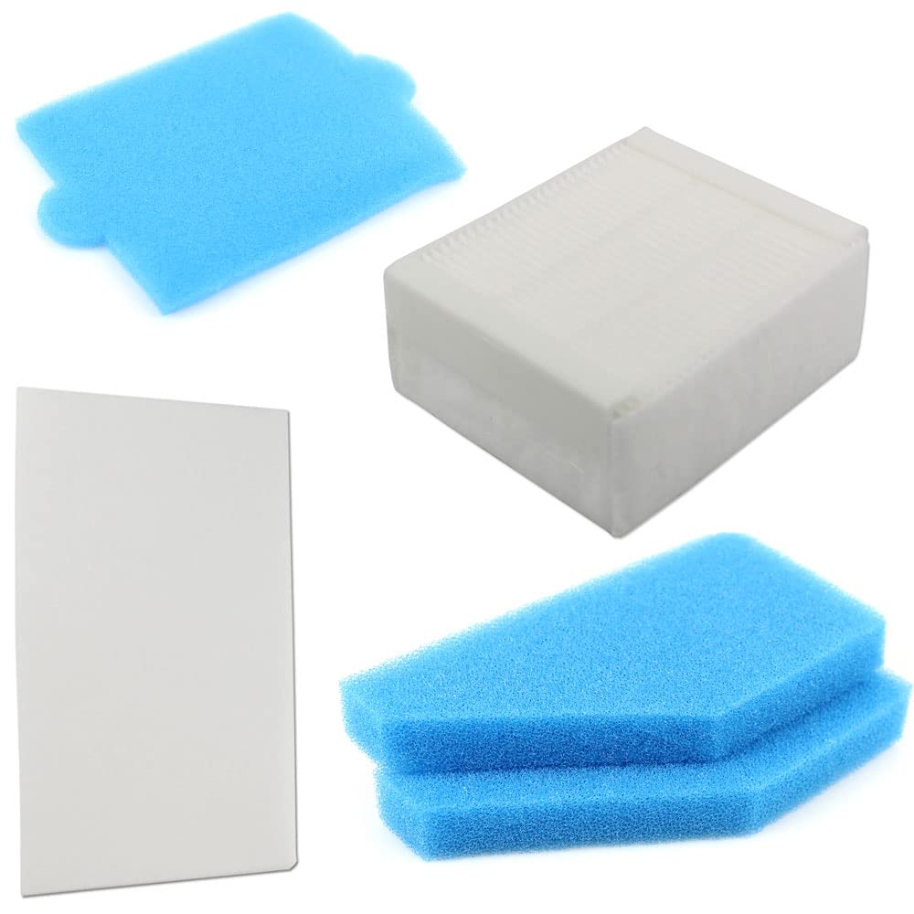 PakTrade 5 Premium Vacuum Cleaner Filter Set compatible with Thomas Aqua+ Pet & Family - 788 563-788563 | Aqua-Box Compact - 786 533-786533