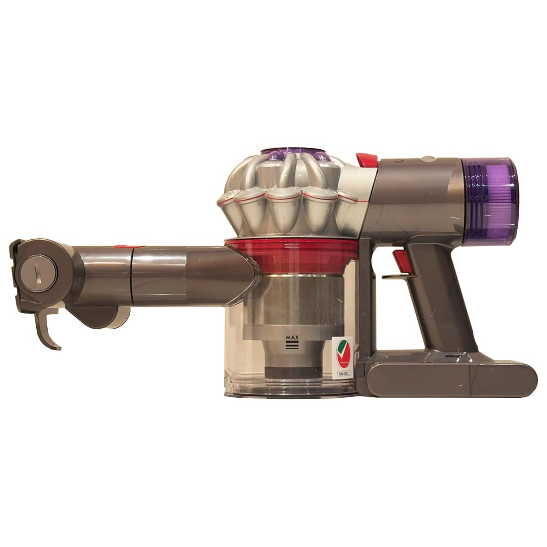 Dyson V8 Car+Boat HH15 Handheld Vacuum (Silver) - International Version (100V -