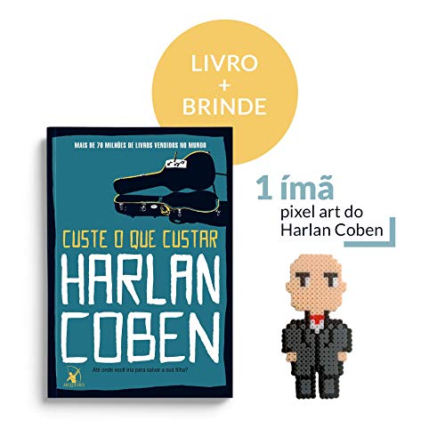 Custe O Que Custar + 1 Imã Pixel Art Do Harlan Coben