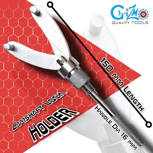Image of GIZMO Came Shaft Lock Holder (Maruti) Magnet Holder Tool Chrome Plated Finish with Heavy Nut Adjustment